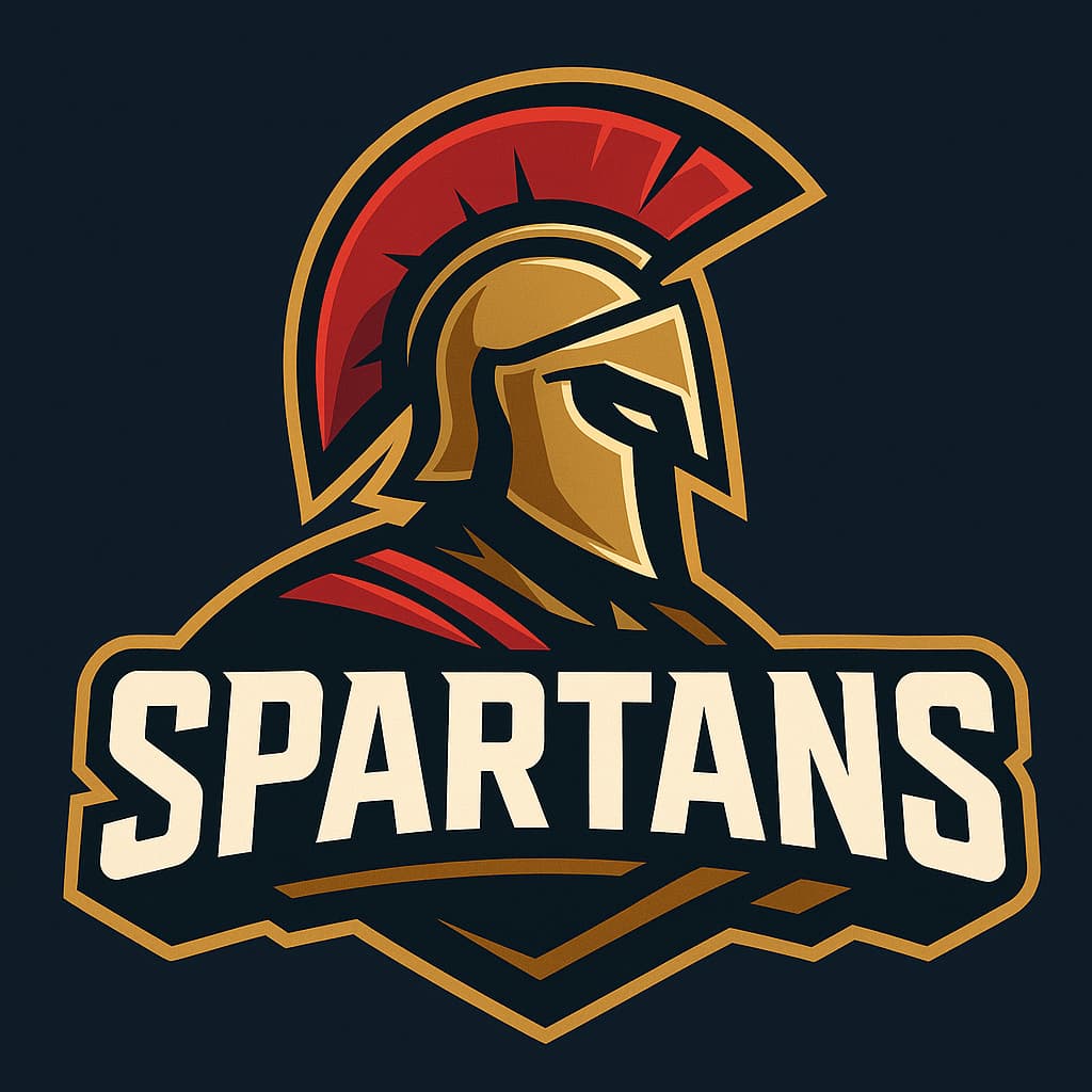 Spartans - Custom esports logo created for Spartans gaming channel
